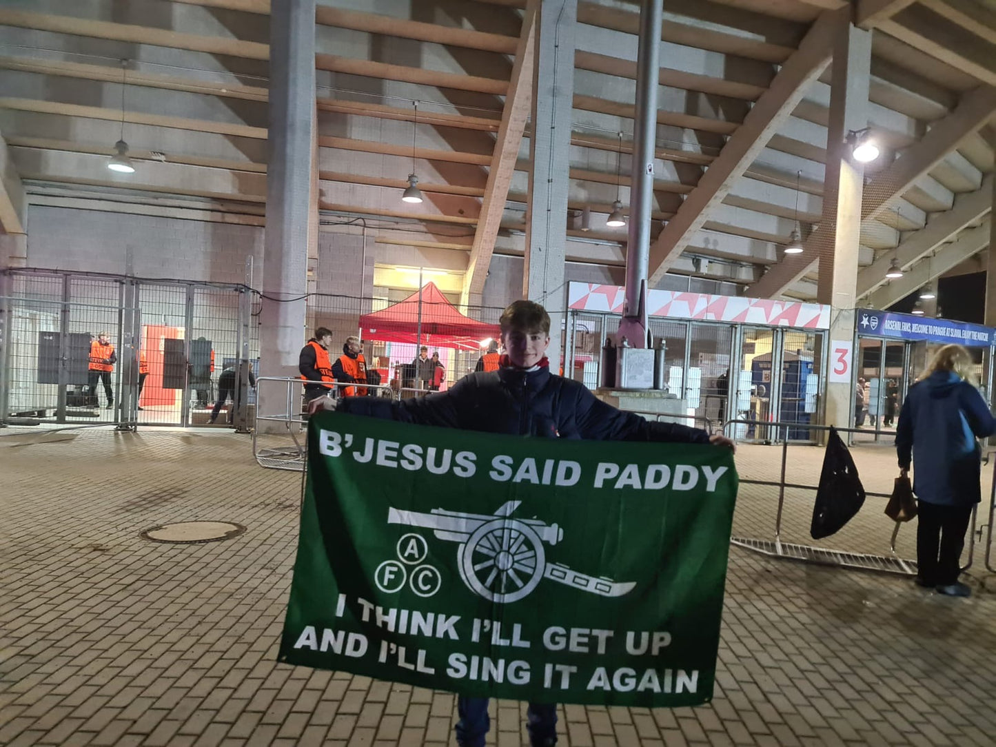 B'Jesus said Paddy Flag