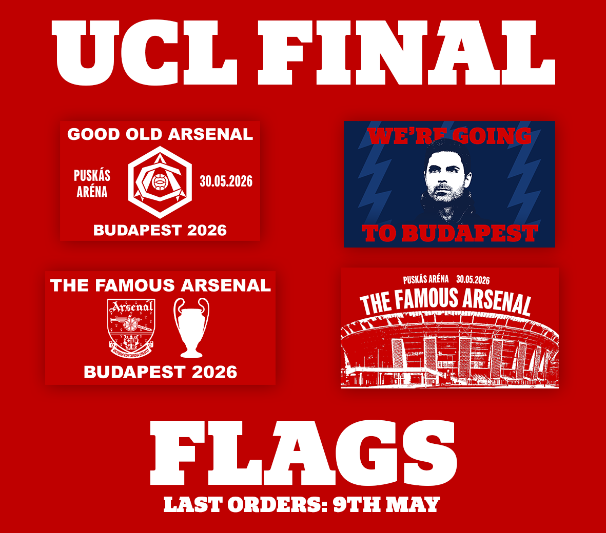 Champions League Final Flags