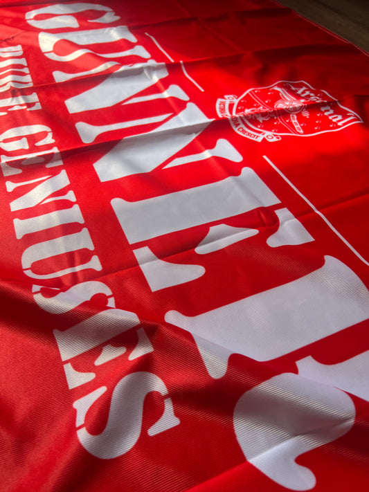 Gunners - Pure Geniuses Flag