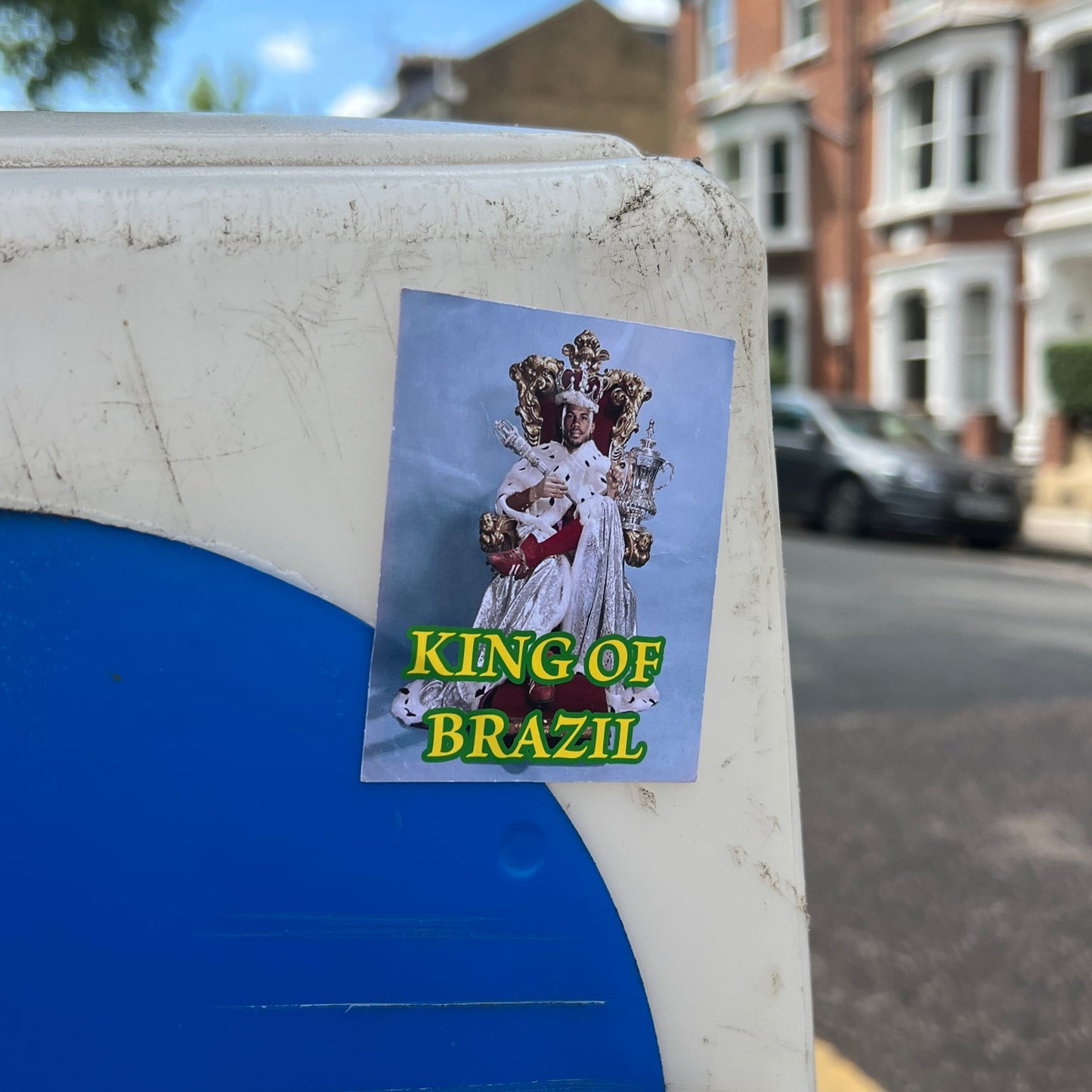 Gabriel 'King of Brazil' Sticker