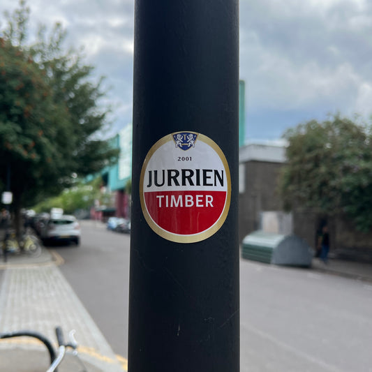 Jurrien Timber Sticker