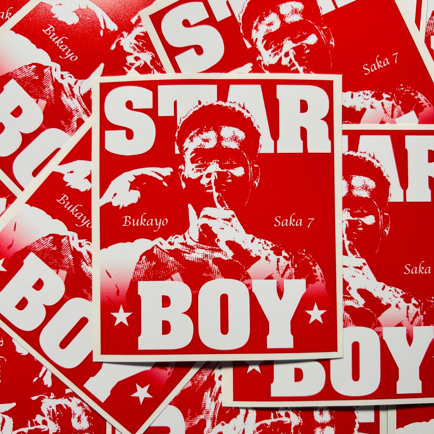Bukayo Saka Sticker
