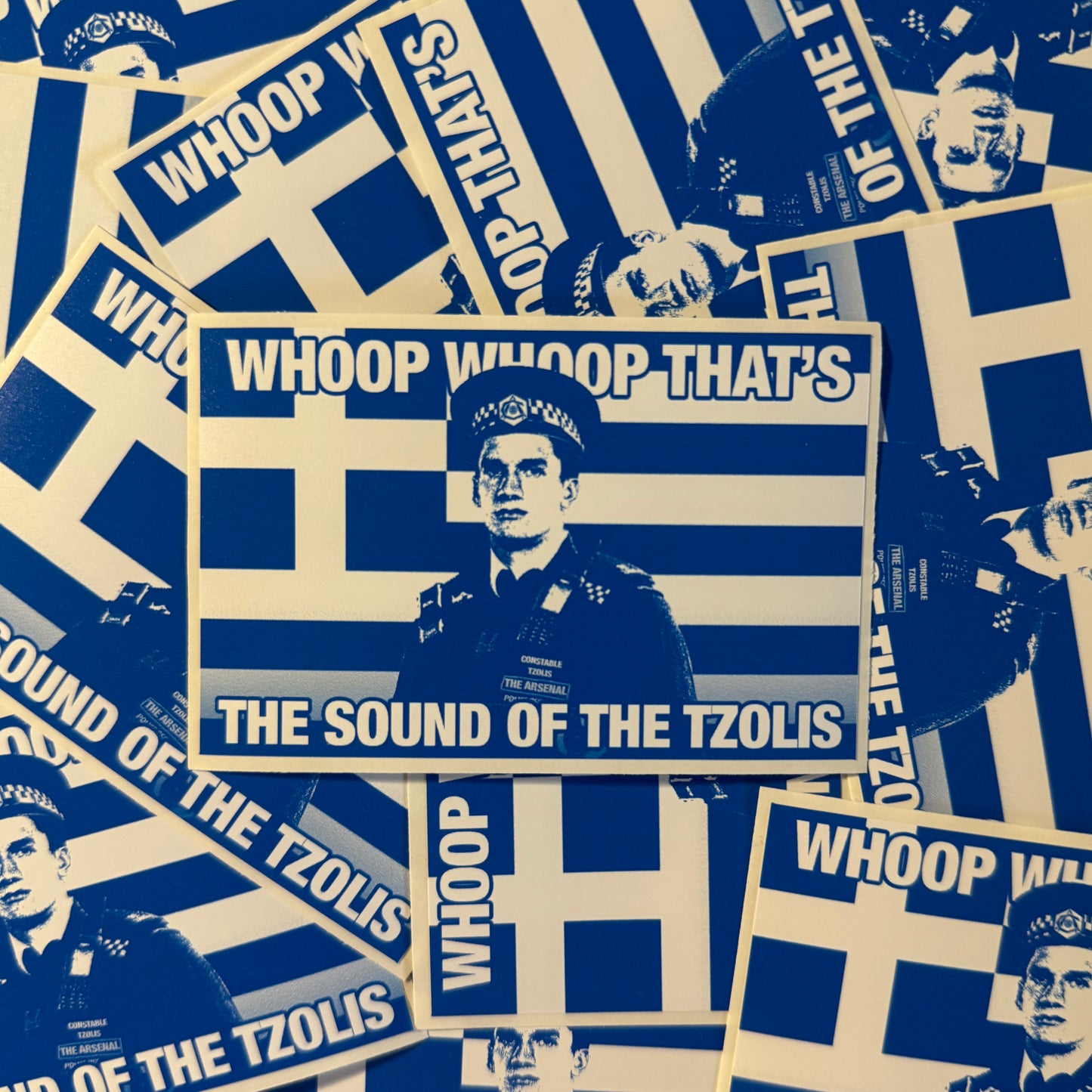 Christos Tzolis: Sound of da Police Sticker