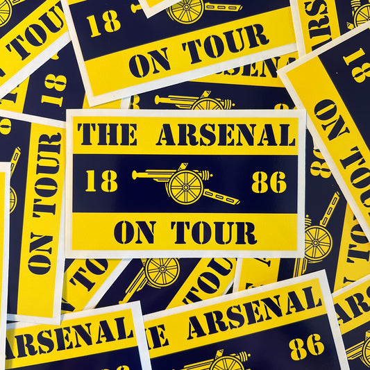 The Arsenal; On Tour Sticker