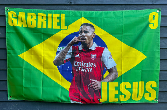 Gabriel Jesus Flag