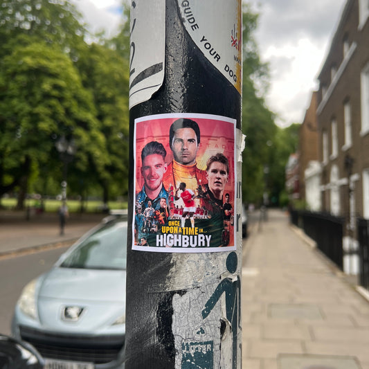 Once Upon a Time in Highbury Sticker