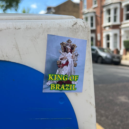 Gabriel 'King of Brazil' Sticker
