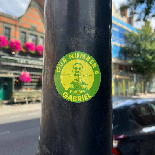 Gabriel 'King of Brazil' Stickers