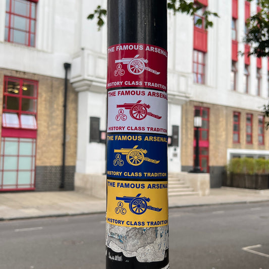 The Arsenal; History Class Tradition Sticker