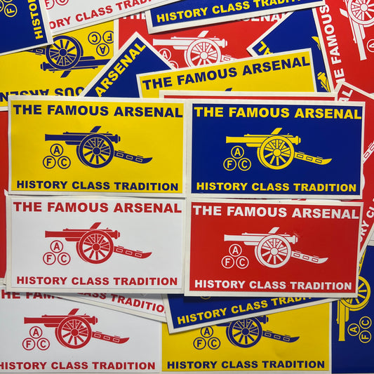 The Arsenal; History Class Tradition Sticker