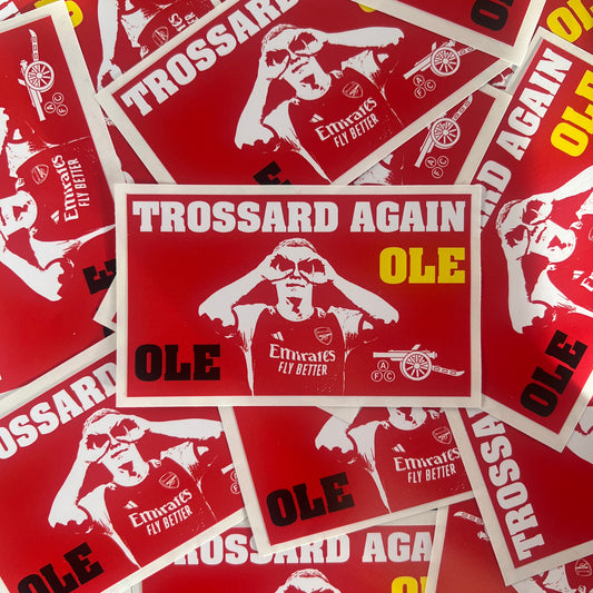Trossard Again Sticker