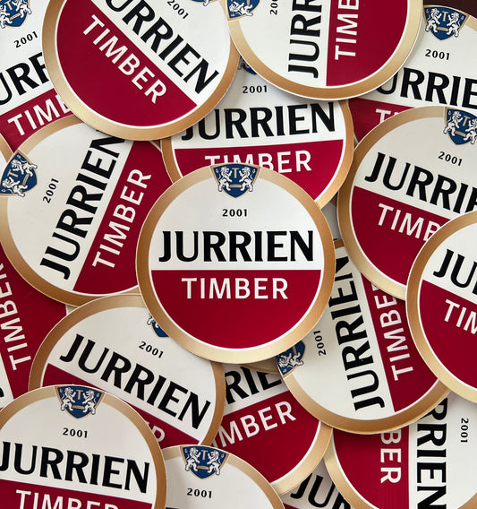 Jurrien Timber Sticker