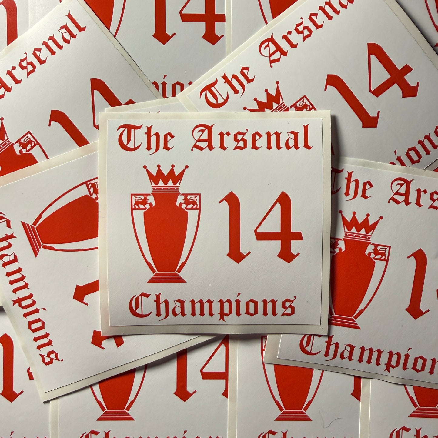 PREMIER LEAGUE CHAMPIONS STICKER BUNDLE