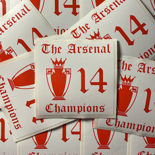 PREMIER LEAGUE CHAMPIONS STICKER BUNDLE