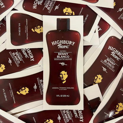 Ben White Tan Bottle Sticker