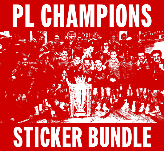 PREMIER LEAGUE CHAMPIONS STICKER BUNDLE