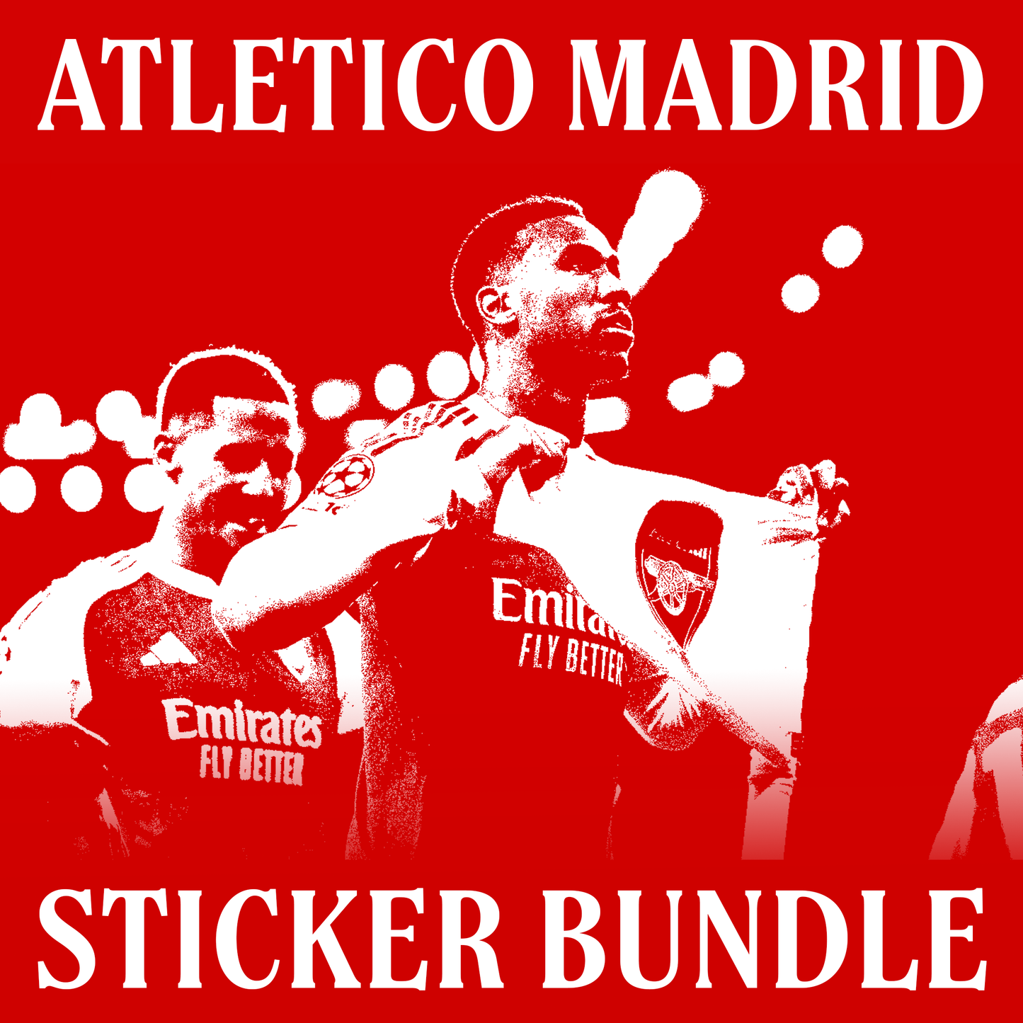 Atlético Madrid Sticker Bundle